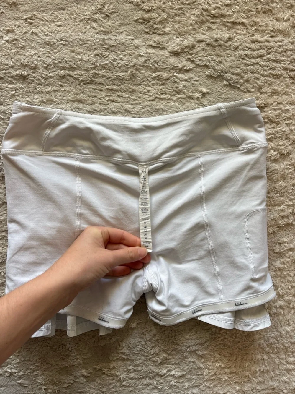 lululemon athletica Pace Setter Skirt - White - Picture 6 of 12